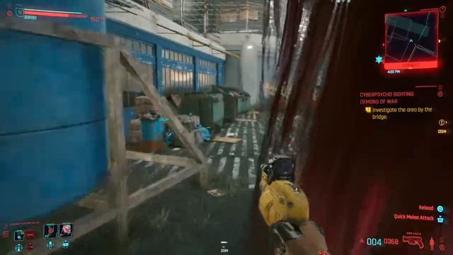 (Cyberpunk 2077) My favorite part of the game is the hair physics смотреть онлайн