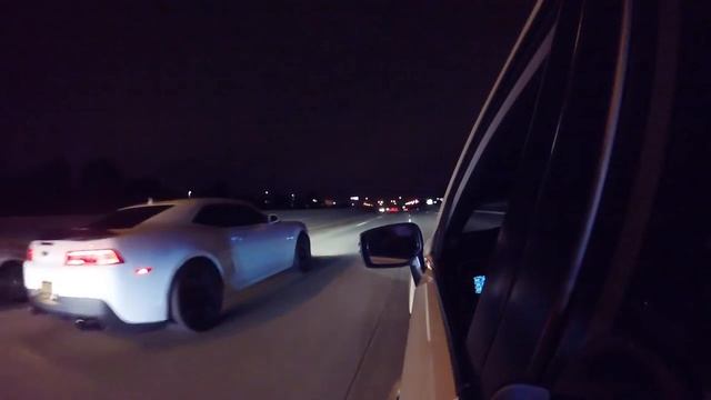 2015 STI vs. 2015 CAMARO SS : 40 ROLL RACE смотреть онлайн