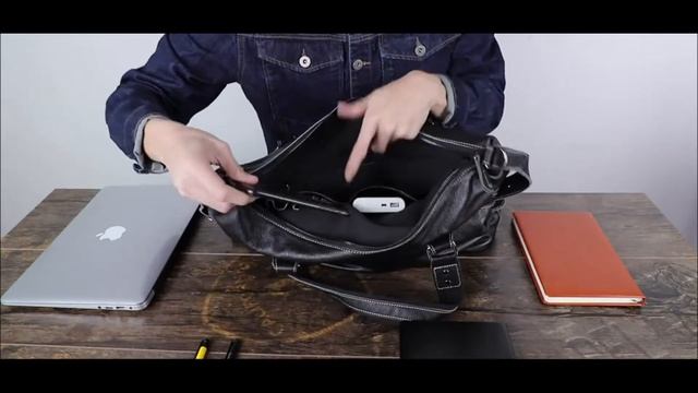 Кожаная дорожная сумка VOYAGE смотреть онлайн