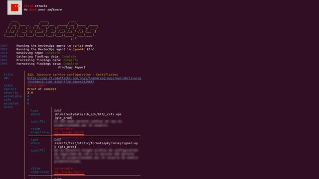 Install the DevSecOps agent with Docker and view its execution logs | Fluid Attacks смотреть онлайн