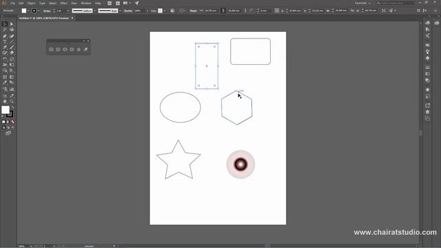 สอน illustrator cc 2017 การสร้างรูปร่างพื้นฐาน และการแก้ไข รูปร่างเบื้องต้น смотреть онлайн