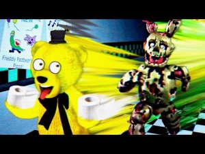 FNAF СОБЕРИ ТУАЛЕТНУЮ БУМАГУ ЧТОБЫ ВЫЖИТЬ и СБЕЖАТЬ от СПРИНГТРАПА !!!