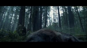 Выживший-Сцена с медведем