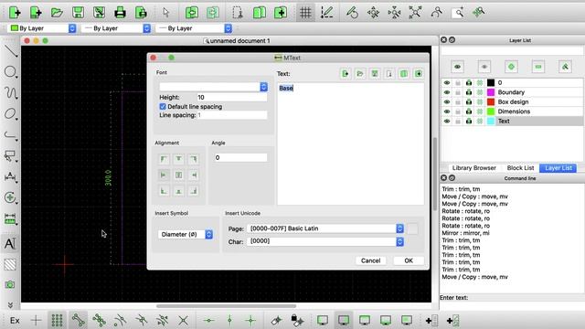 12 How to insert Text in LibreCAD смотреть онлайн