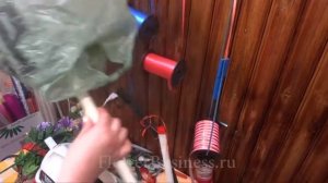 Парим искусственные цветы (пароочиститель)