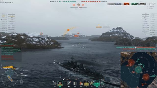 INCOMPARABLE СОЗДАНН СОКРУШИТЕЛЬНЫХ ЗАЛПОВ⚓ ЛУЧШИЙ БОЙ WORLD OF WARSHIPS смотреть онлайн