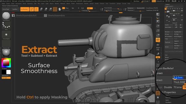 Extract: ZBrush All Features смотреть онлайн