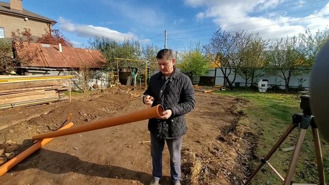Канализация в частном доме своими руками смотреть онлайн