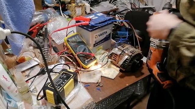 Проверка генератора Матиз (96567255) без машины смотреть онлайн