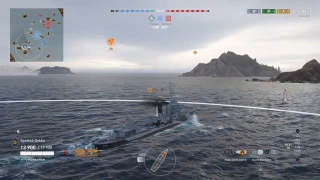 USN Monaghan (Gunboat Build) - World of Warships Legends - Guide & Gameplay смотреть онлайн
