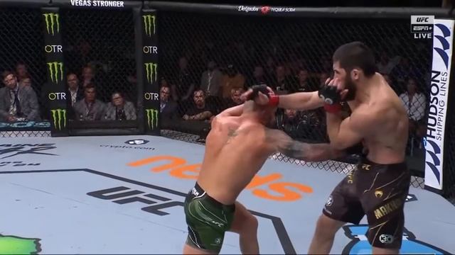 UFC 284!! ISLAM MAKHACHEV Vs VOLKANOVSKI !!Slow Motion