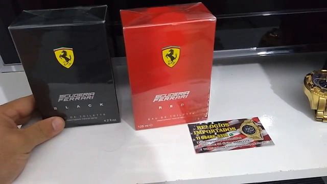 Perfume Ferrari black e perfume Ferrari red cliente satisfeito! Nosso Whats 11965946970 смотреть онлайн