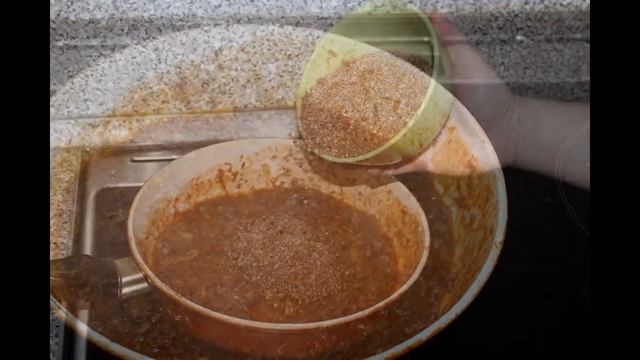 Тушенка с гречой и специями