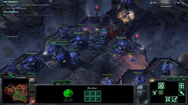 StarCraft II Moebius mod normal playthrough part 1(No commentary) смотреть онлайн