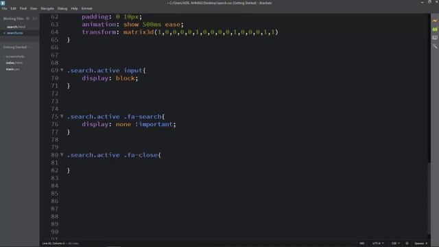 Creative Search Bar Animated in HTML CSS JQuery - Web Design Tutorial смотреть онлайн