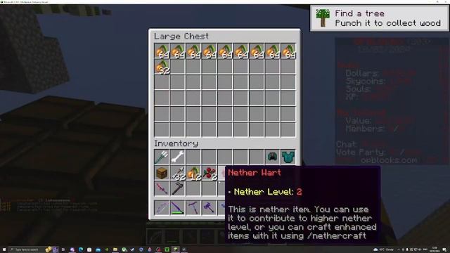 You must do this to increase Island Value - Minecraft Skyblock #23 [OPBlocks] смотреть онлайн