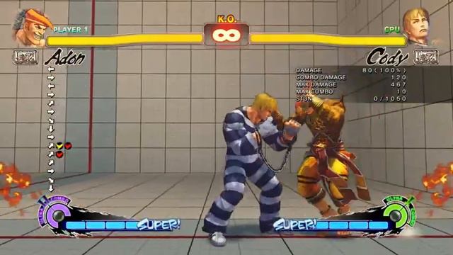 USF4 Adon Combo Video 1