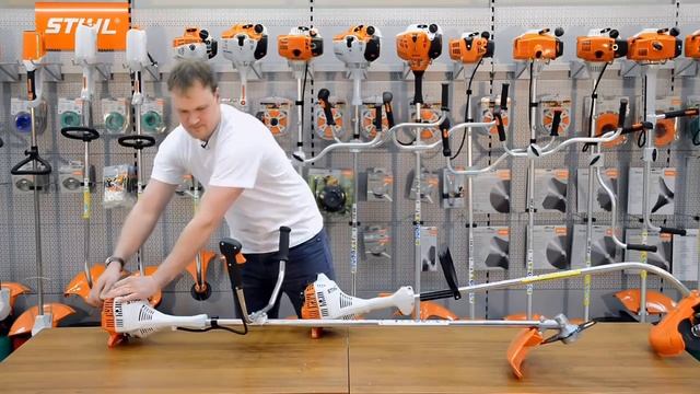 Обзор Мотокосы STIHL FS 38, STIHL FS 55 смотреть онлайн