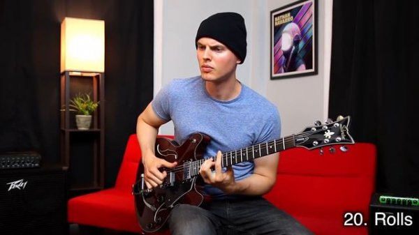 40 Techniques in One Guitar Solo