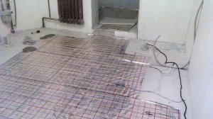 Теплый пол с АлиЭкспресс. Монтаж одножильного кабеля теплого пола 3 мм 1 ч.