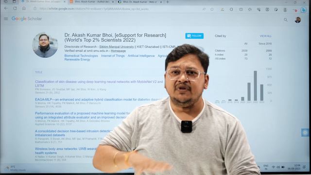 H-index || Why Difference Among H-index In Google Scholar, Scopus & Web Of Science || Hindi || 2023