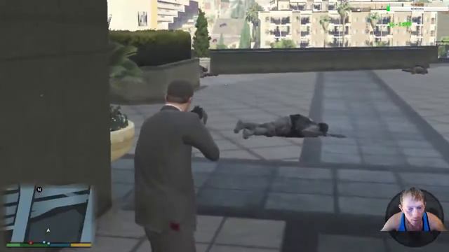 Grand Theft Auto V***( второй вариант концовки) смотреть онлайн