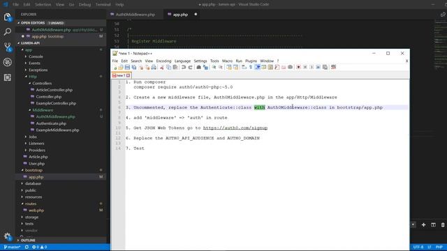 Building API with Lumet and JWT, JSON Web Tokens смотреть онлайн
