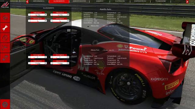 Assetto Corsa | Ferrari 488 GT3 Monza 1:47.272 + SETUP смотреть онлайн