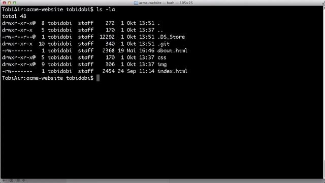 Ignoring Files [Learn Git Video Course] смотреть онлайн