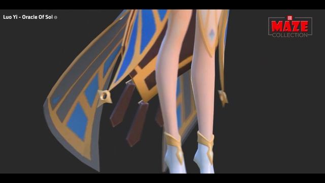 Luo Yi Oracle Of Sol -Mobile Legends Sculpture Reference смотреть онлайн