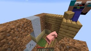 НУБИК ГРИФЕР И ПЭНН ВЫЖИВАЮТ В МАЙНКРАФТ, НО У МЕНЯ ТОЛЬКО ОДИН БЛОК - ЛЕТСПЛЕЙ СКАЙБЛОК 1 СЕРИЯ