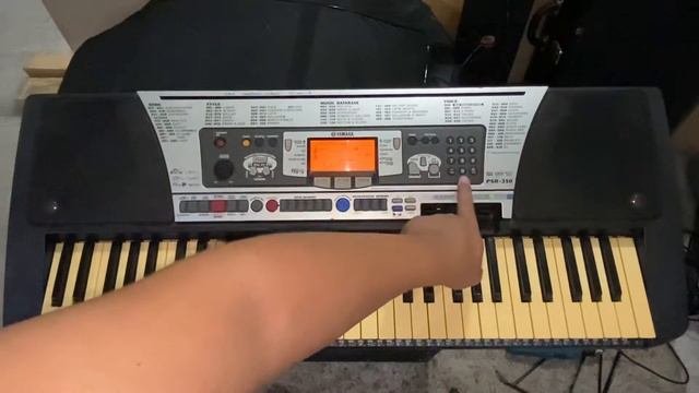 Yamaha PSR350 смотреть онлайн