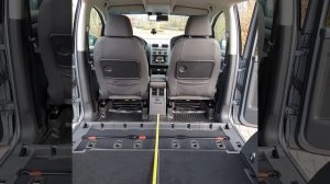 Размеры салона и багажника  VW Touran