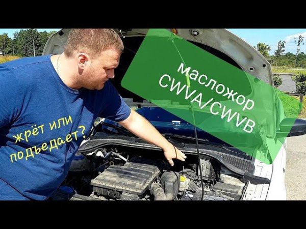 Масложор Skoda 1,6. Двигатель CWVA/CWVB.