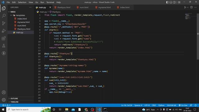 Redirect in Flask | Web Development Using Flask and Python #12 смотреть онлайн