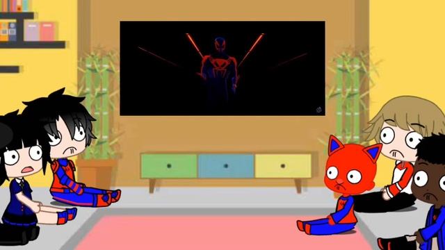 Spider-Man into the spider verse react to spider man 2099 смотреть онлайн