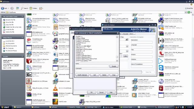 Create a Silent Install Using Winrar SFX, Addon Maker смотреть онлайн