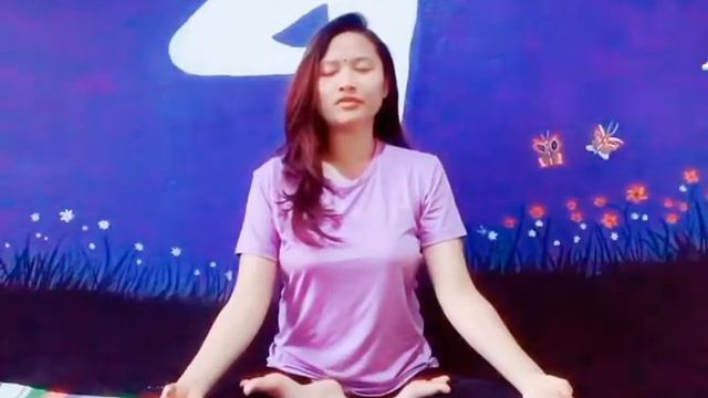 Ashtanga Yoga Closing Mantra - Yoga Nepal 🇳🇵 - Yogini Sanju смотреть онлайн
