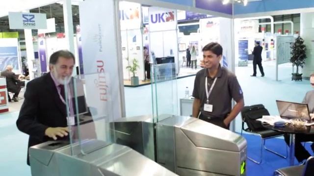 Contactless PalmSecure Gates by iD1 смотреть онлайн