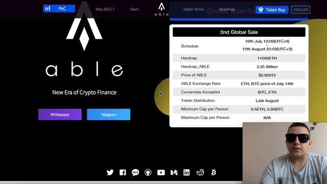 Обзор проекта ABLE (Преимущества и токен) смотреть онлайн