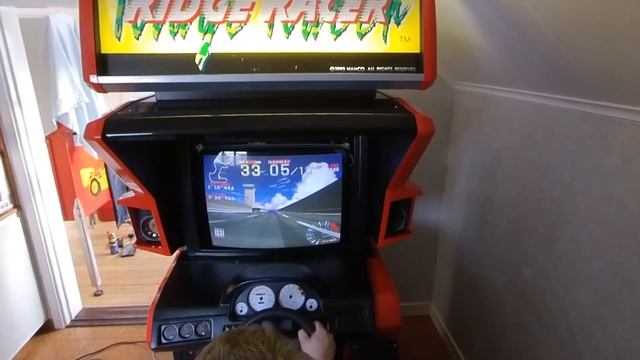 Namco Ridge Racer arcade смотреть онлайн