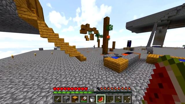 ПРО УЧИТ ВЫЖИВАТЬ НУБА НА ОСТРОВЕ SKYBLOCK! ФЕРМА СКАЙ БЛОК! MINECRAFT #23 смотреть онлайн