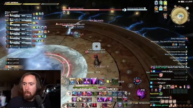 Actually HARD!? Asmongold's First SAVAGE RAID Of FFXIV