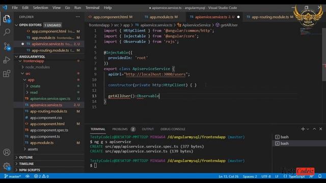 MEAN Stack Project from Scratch | Angular 13 CRUD with Web API| Complete MEAN Stack Project Tutoria смотреть онлайн