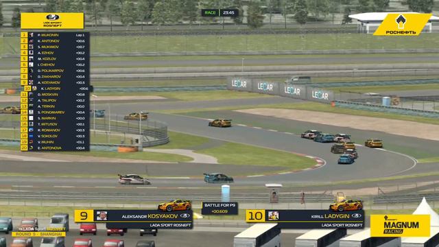 ⚡ 5 этап LADA Sport ROSNEFT eChampionship 2023 на трассе Shanghai International Circuit❗ смотреть онлайн