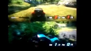 Motor Storm Pacific Rift PS3 - Splitscreen