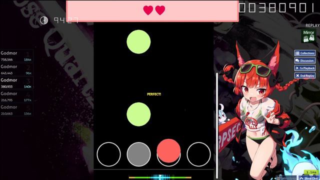 [osu!mania/4K]Rose Quartz 94.49% смотреть онлайн