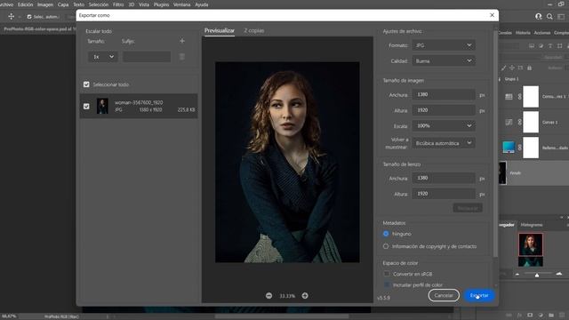 ¿Por qué Photoshop cambia el color de las fotos al exportar? смотреть онлайн