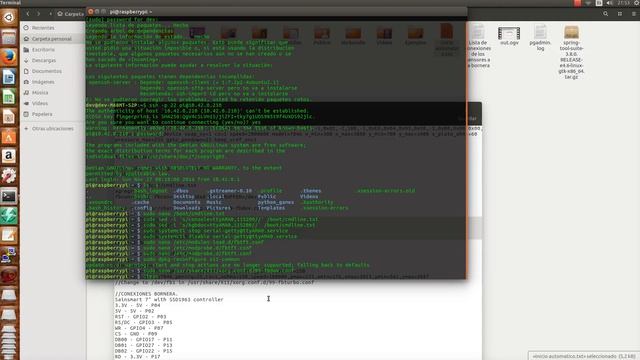 Rasberry SSH Ubuntu configurar TFP Notro Generic 7" SSD1963 y qt4 python смотреть онлайн
