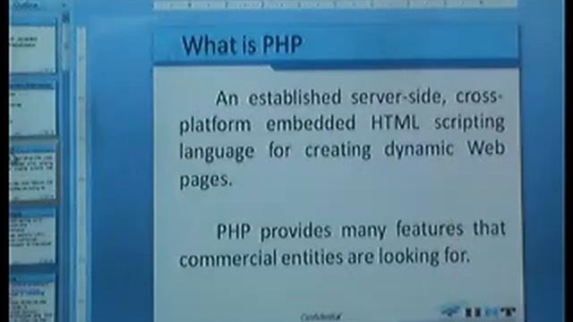 Guest Lecture on "PHP Programming" by Mr. Sandeep Dahiya held on 21-Jan-2013 смотреть онлайн